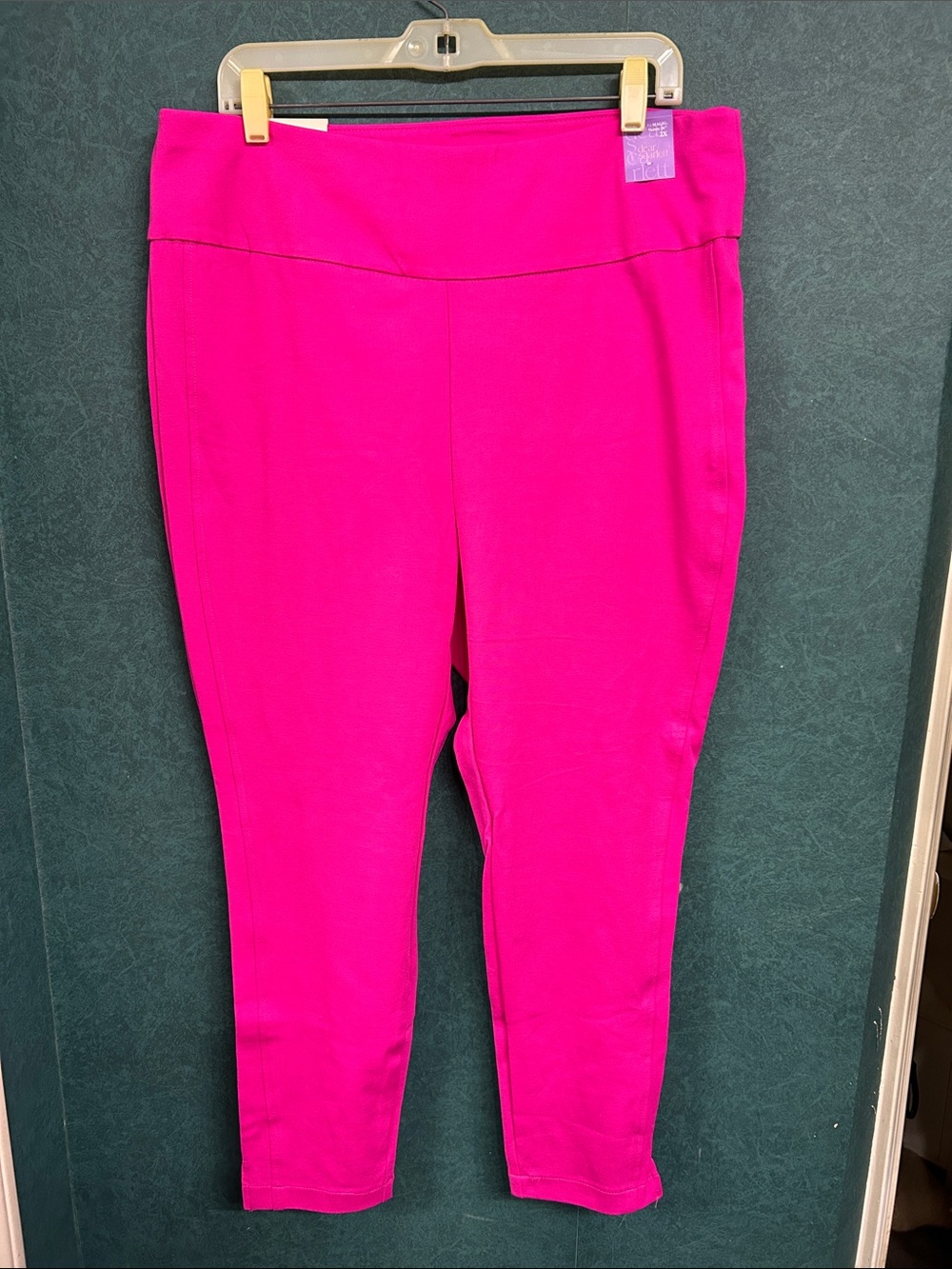 NWT 2X Dear Scarlett Hot Pink Pull-On It’s Magic Pants